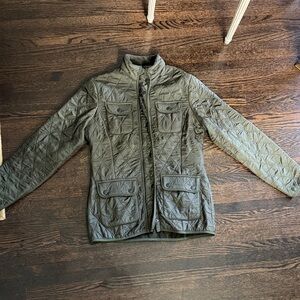 Barbour Quilted Jacket - Olive Green